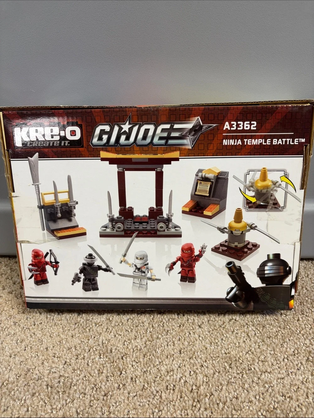 KRE-O G.I. Joe Ninja Temple Battle Toy Set